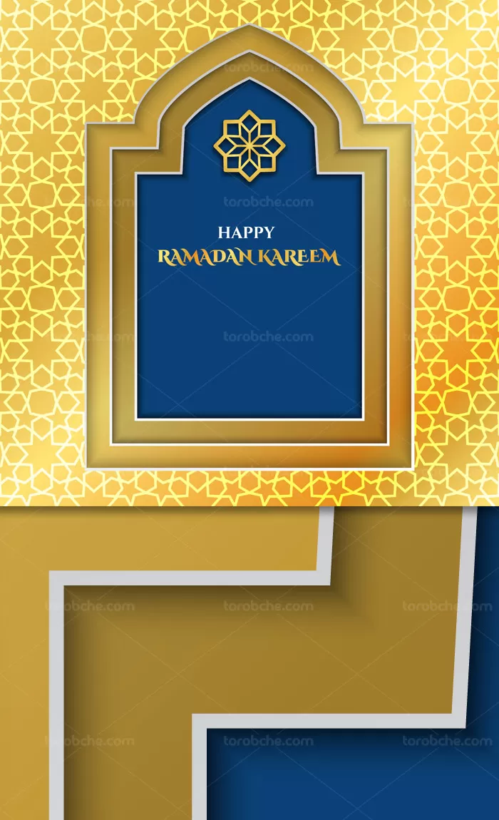 وکتور محراب سنتی زرد رایگان