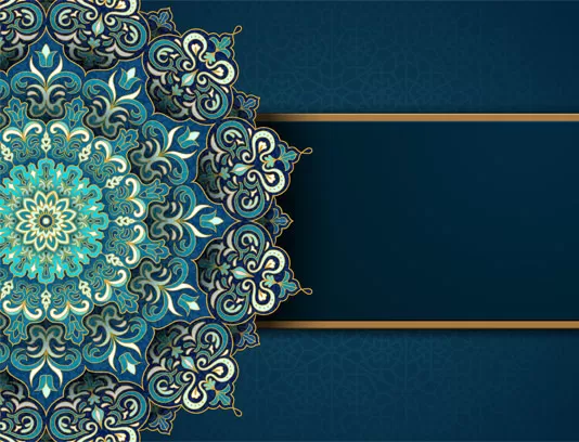 وکتور نقش و نگار سنتی و اسلیمی