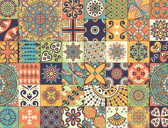 وکتور کاشی کاری فانتزی