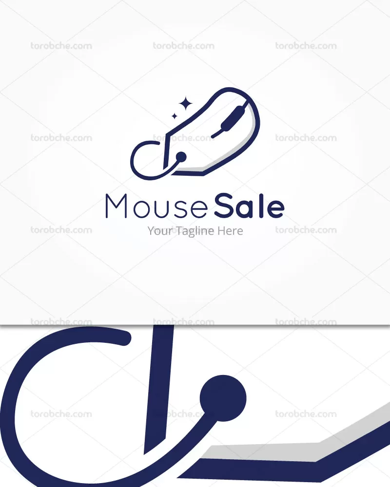 وکتور لوگوی ماوس خلاقانه