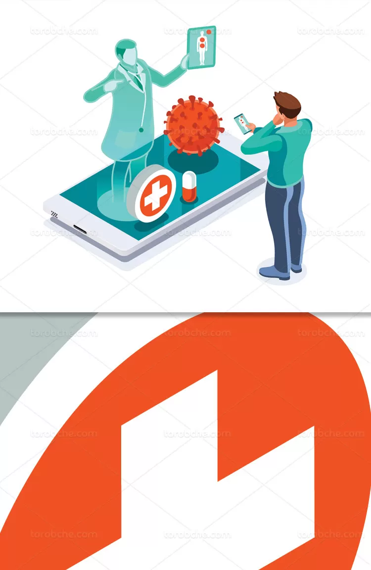 وکتور آزمایش آنلاین کرونا