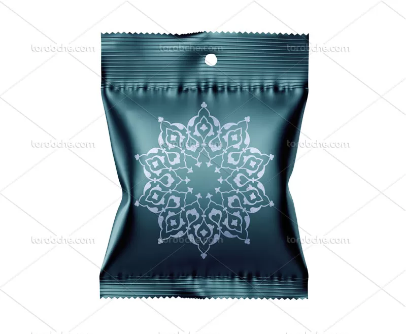 وکتور شمسه اسلیمی ساده مشکی