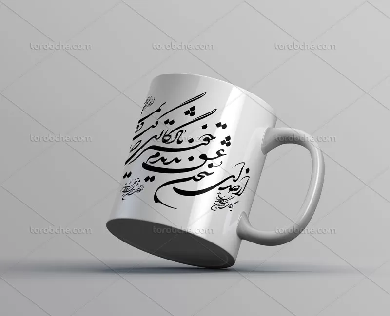 خوشنویسی از صدای سخن عشق ندیدم خوشتر