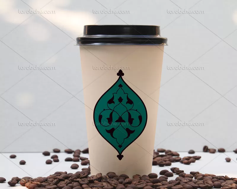 وکتور نشان با کادر اسلیمی