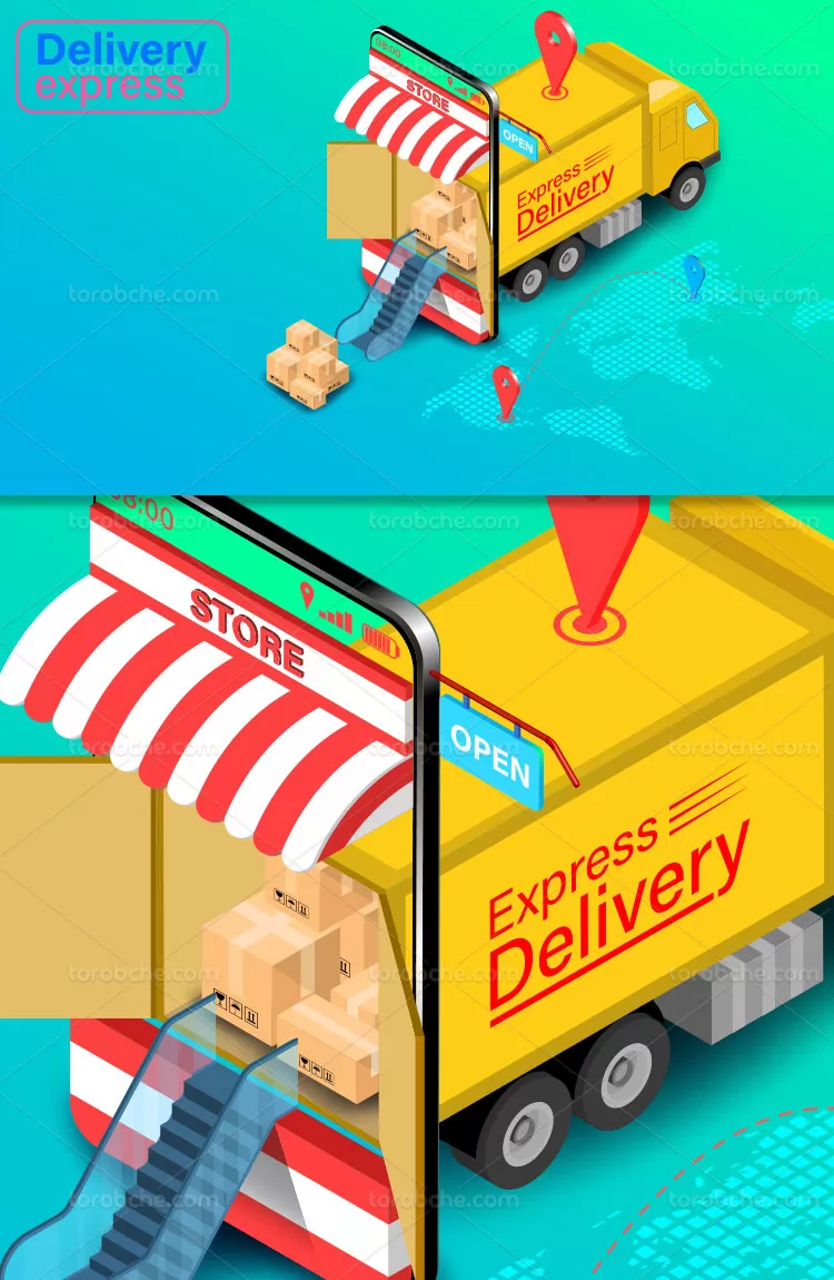 وکتور تحویل بار با کیفیت