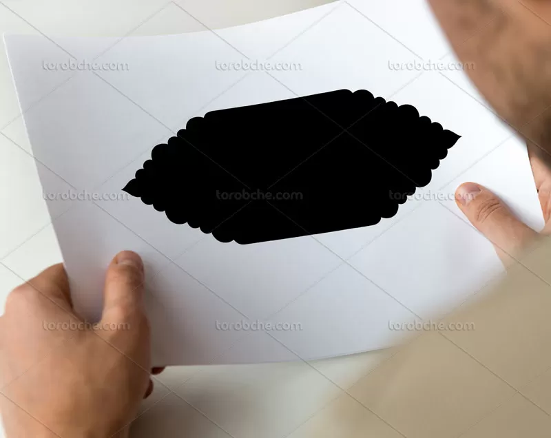 کادر تذهیب مشکی خاص