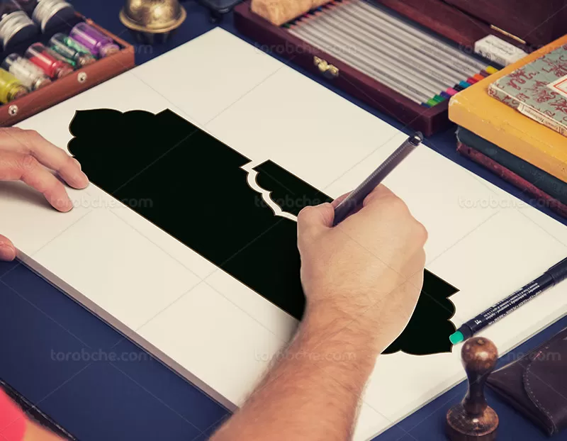 کادر تذهیب ۲۴