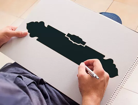 کادر تذهیب ۳۴