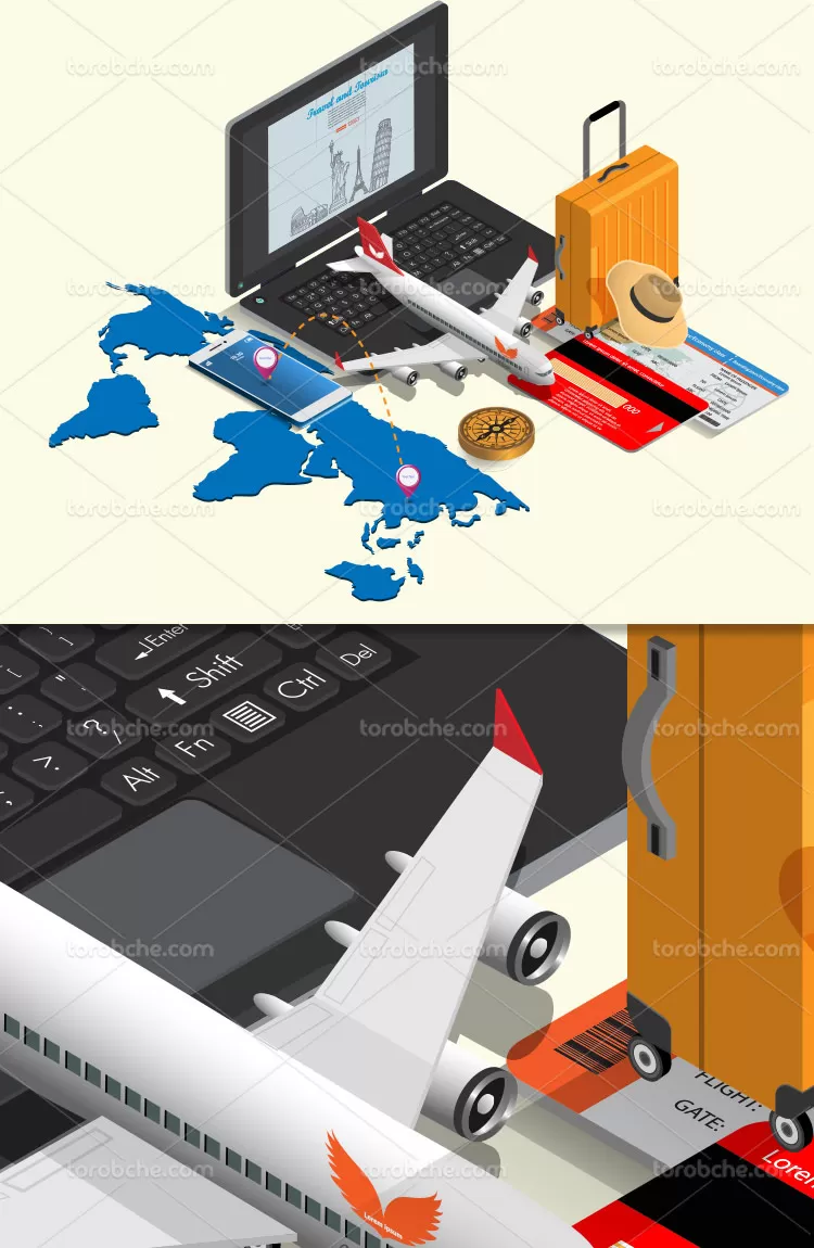 وکتور خرید ایتنرنتی بلیط