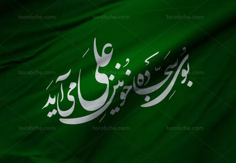 خوشنویسی بوی سجاده خونین علی می آید