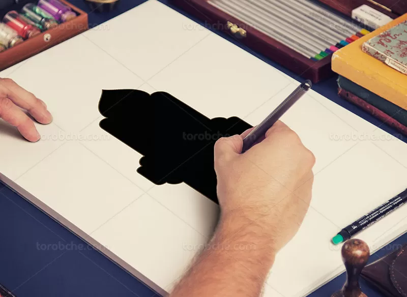 کادر تذهیب ۷۵