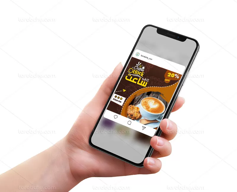 بنر و استوری کافی شاپ
