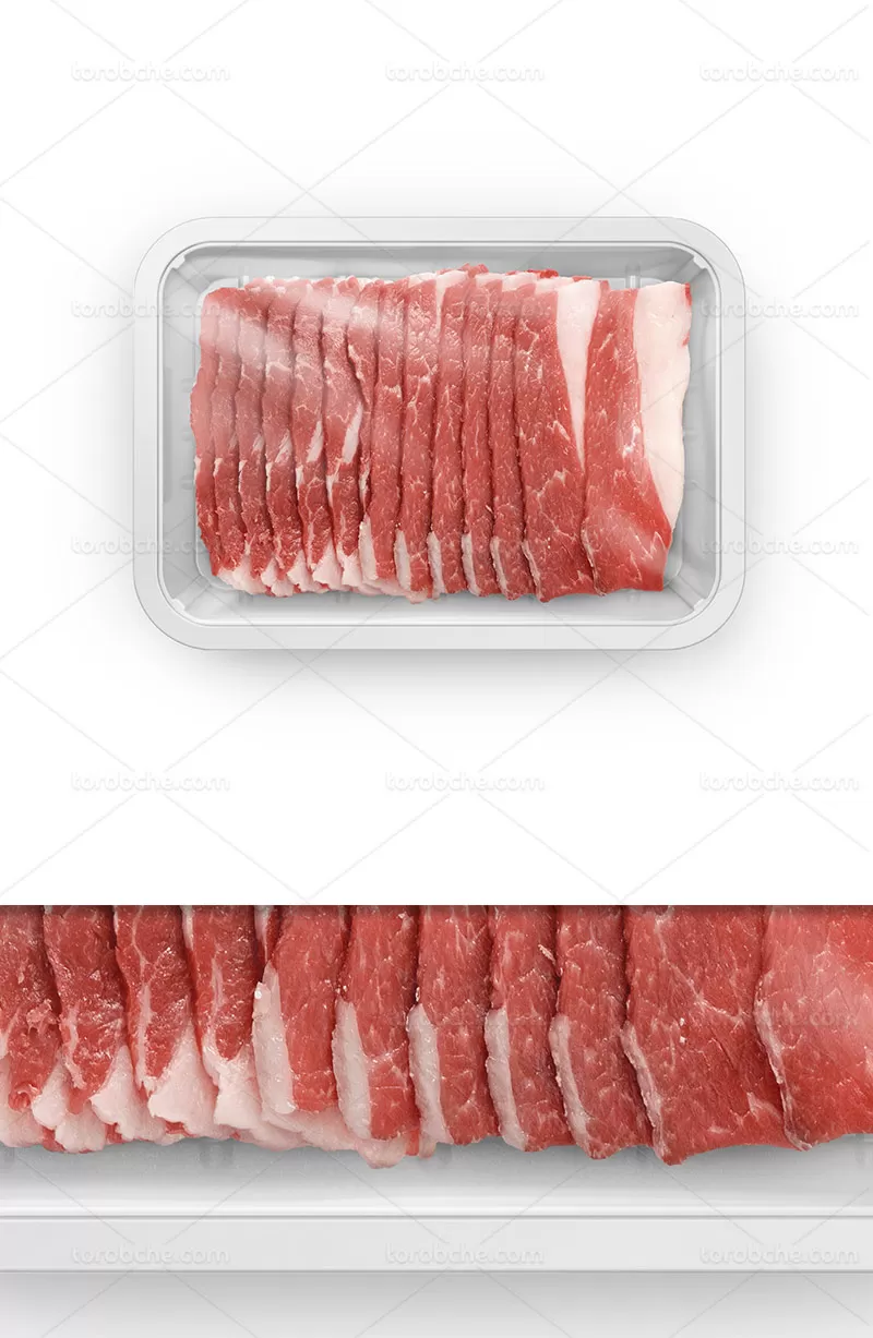 موکاپ بسته بندی بیکن