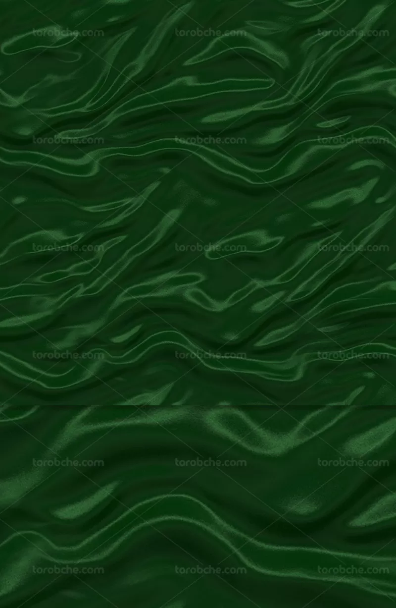 بکگراند پارچه ساتن سبز