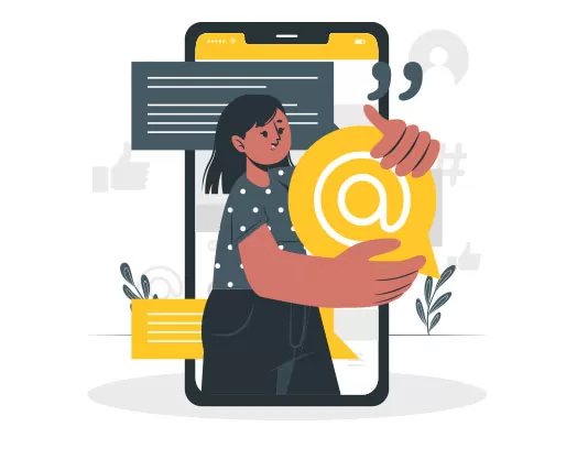 وکتور ایمیل مارکتینگ
