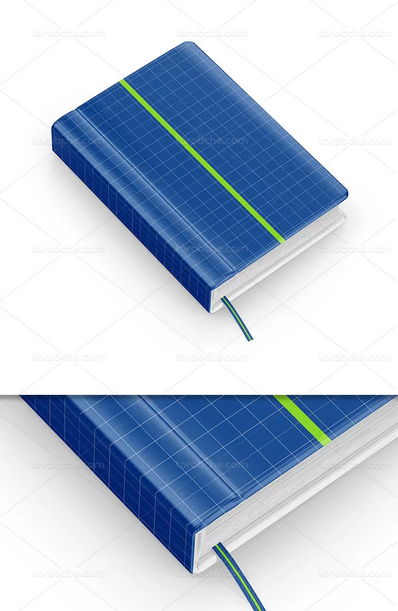 موکاپ کتاب لایه باز
