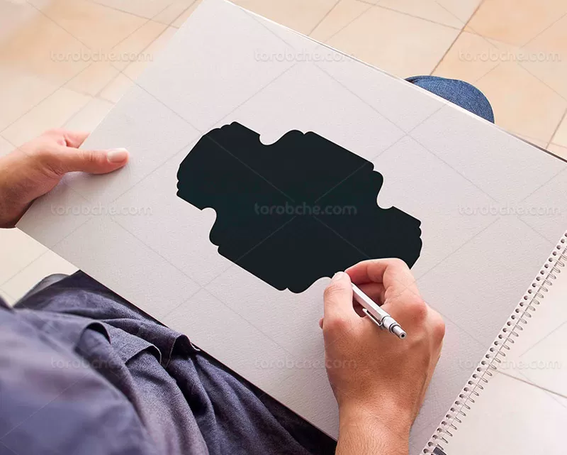 کادر تذهیب ساده