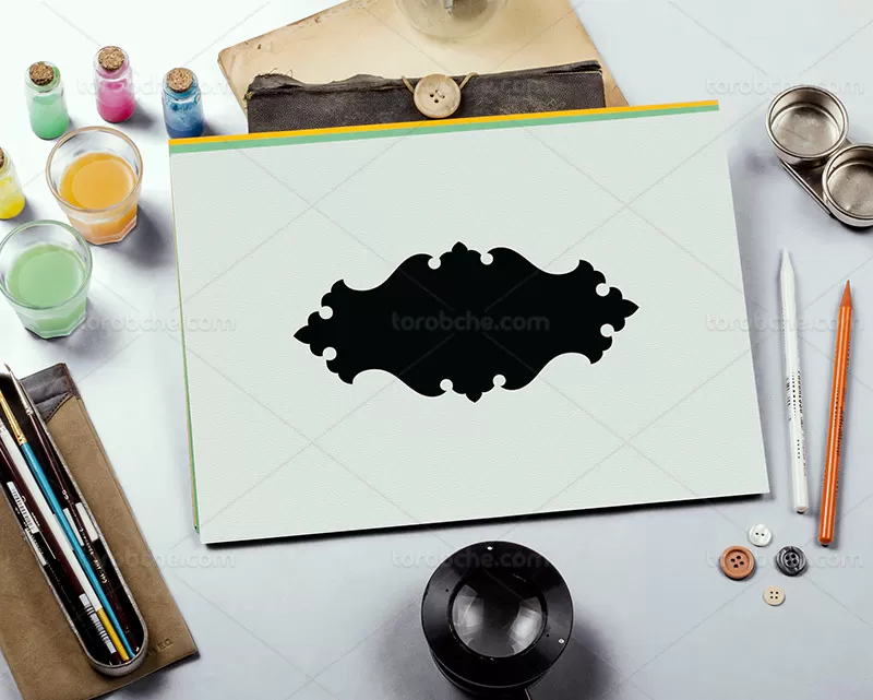 کادر تذهیب قدیمی