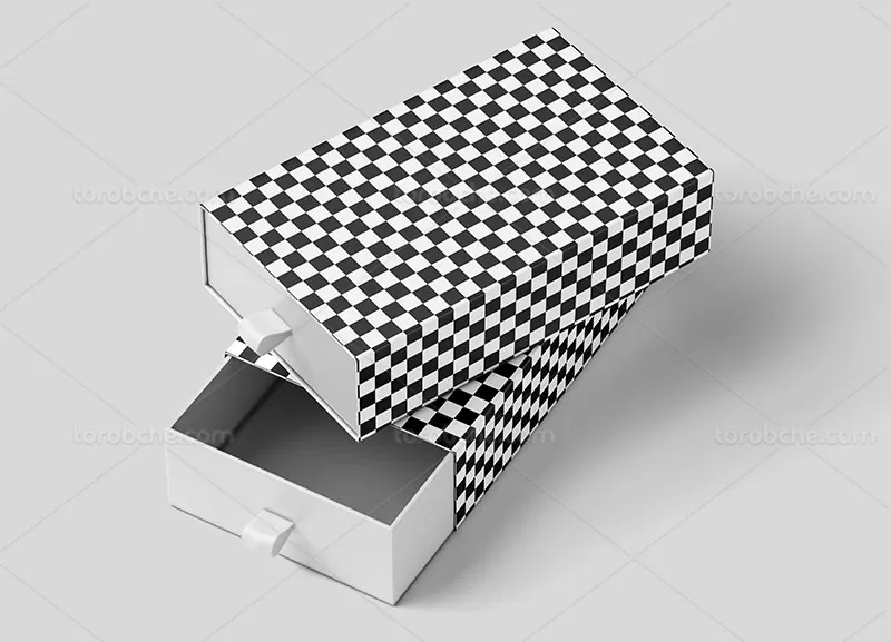 موکاپ لایه باز جعبه