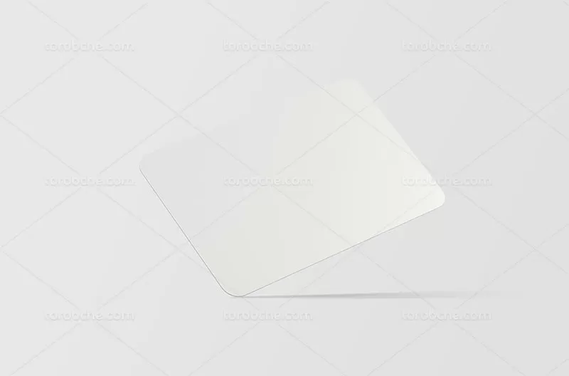 طرح موکاپ لایه باز کارت ویزیت تک رو