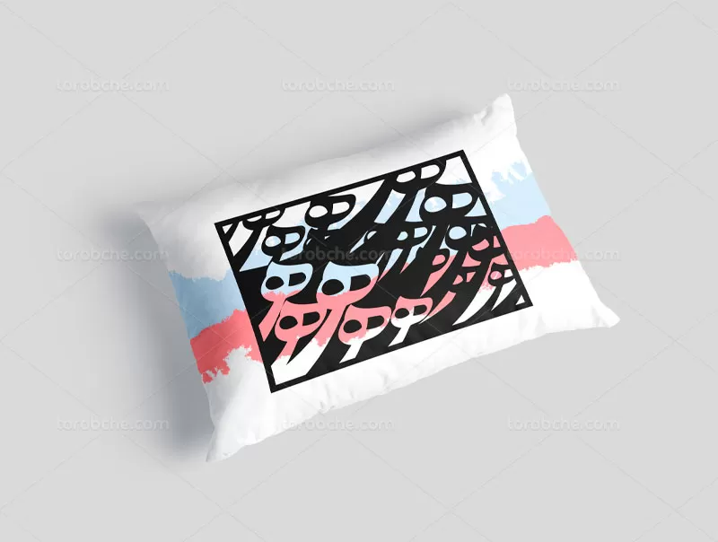 خوشنویسی دکوراتیو هـ