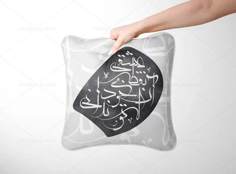 خوشنویسی شعر تو ندانی که خود آن نقطه عشقی