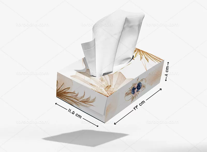 فایل جعبه دستمال کاغذی