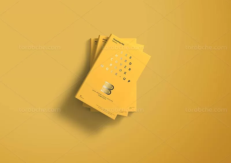 موکاپ کتاب PSD با کیفیت