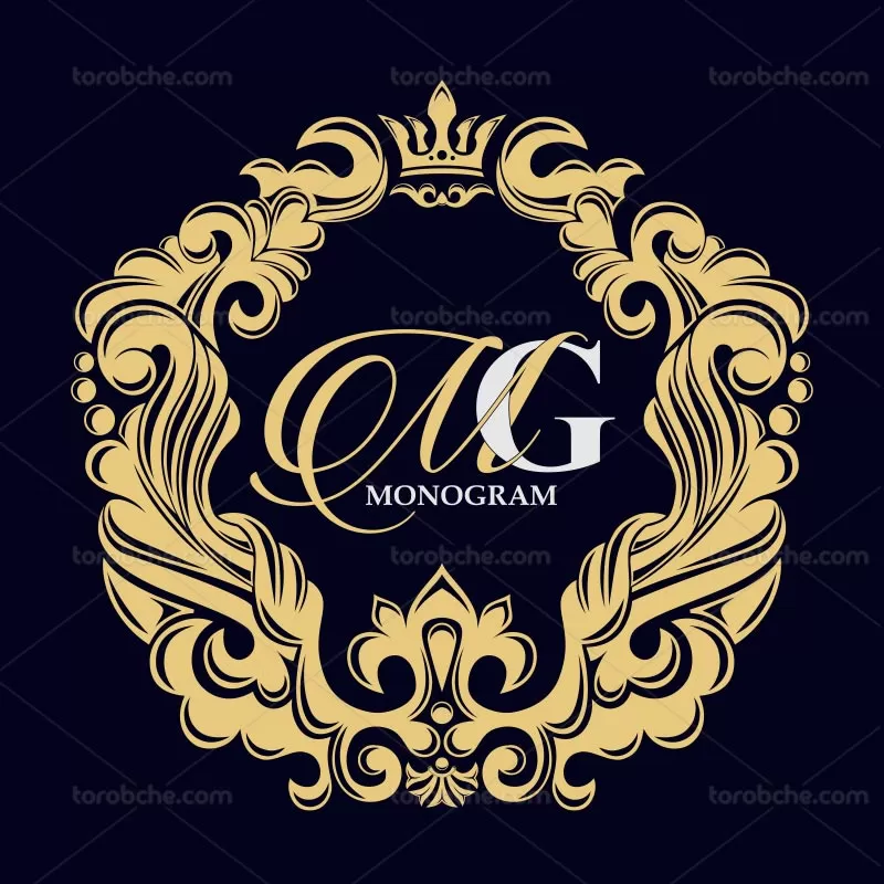 وکتور لوگوی حرف MG