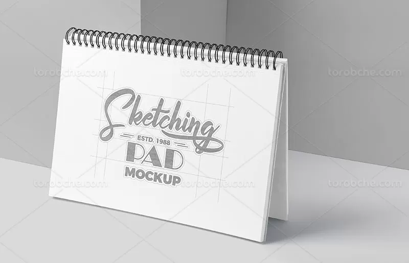 موکاپ اسکچ و طراحی با کیفیت