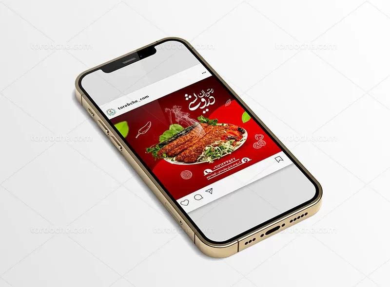 بنر و استوری رستوران