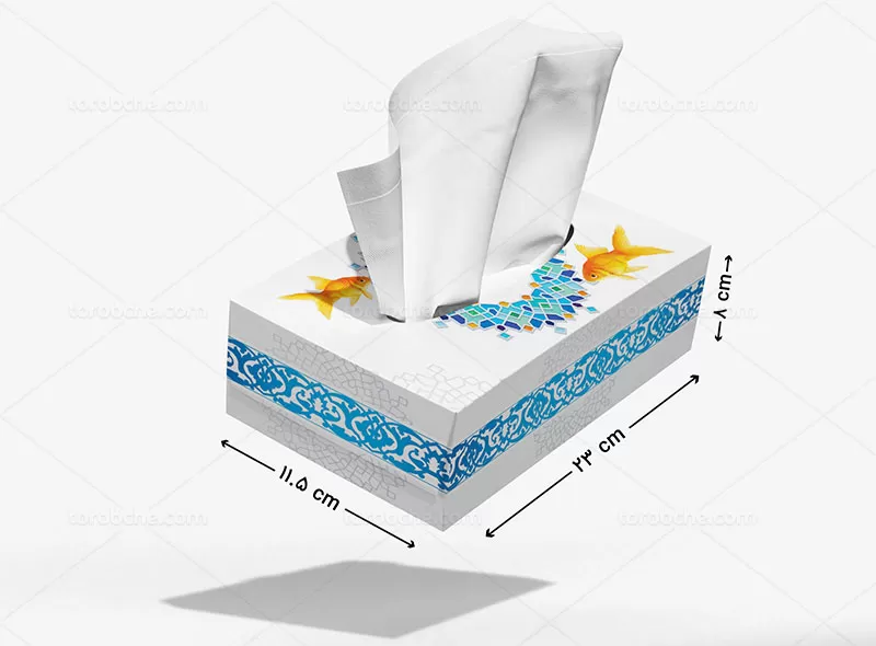 جعبه دستمال کاغذی نوروز