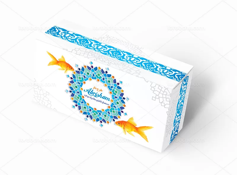 جعبه دستمال کاغذی نوروز