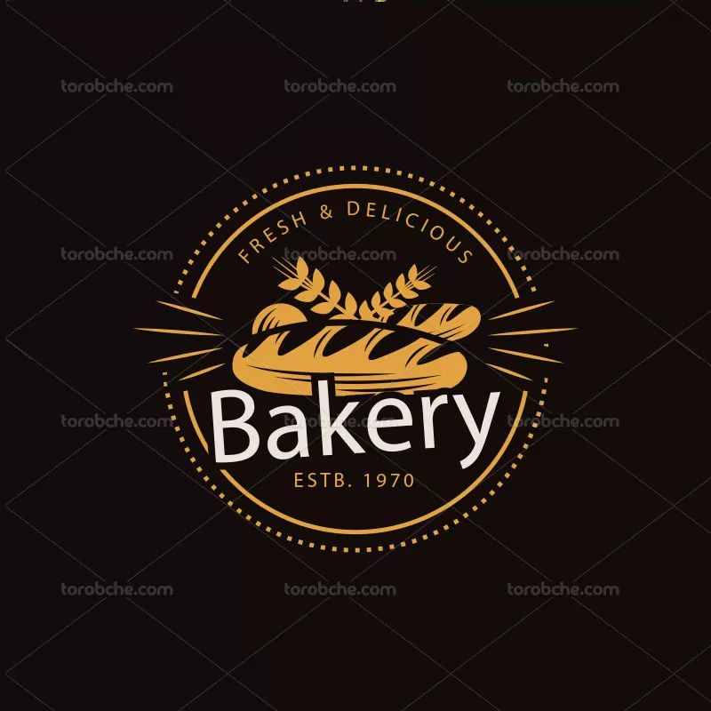 وکتور لوگوی نان با کیفیت