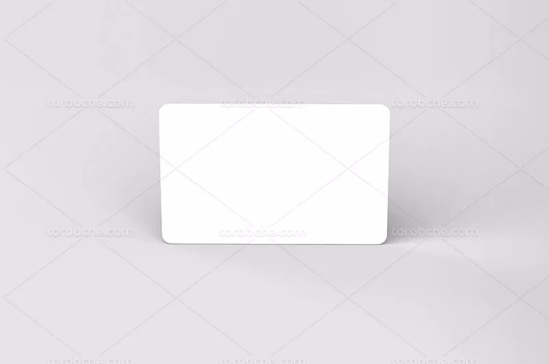 موکاپ کارت ویزیت تک رو PSD