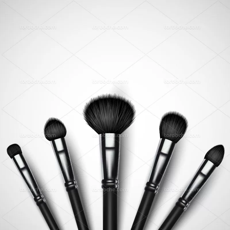 وکتور براش آرایشی