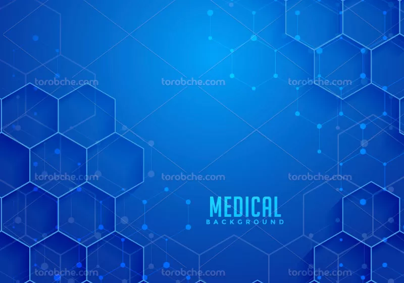 فایل وکتور بک گراند شش ضلعی