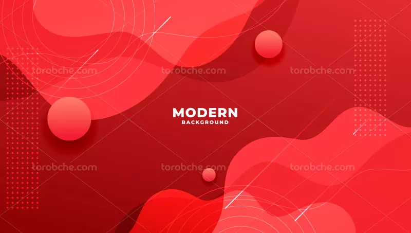 فایل وکتور بک گراند قرمز انتزاعی