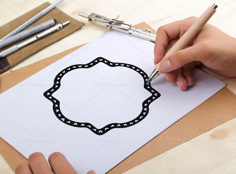وکتور کادر سنتی مینمیال