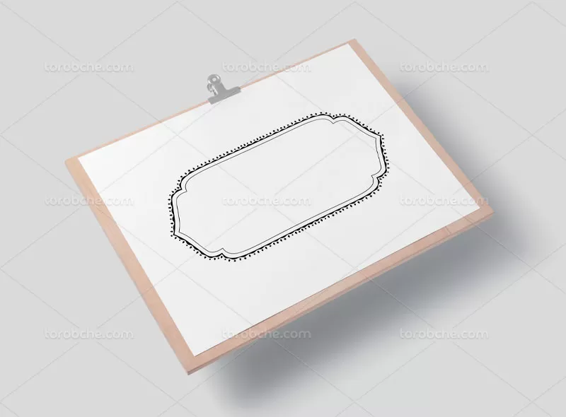 وکتور کادر سنتی و مینیمال
