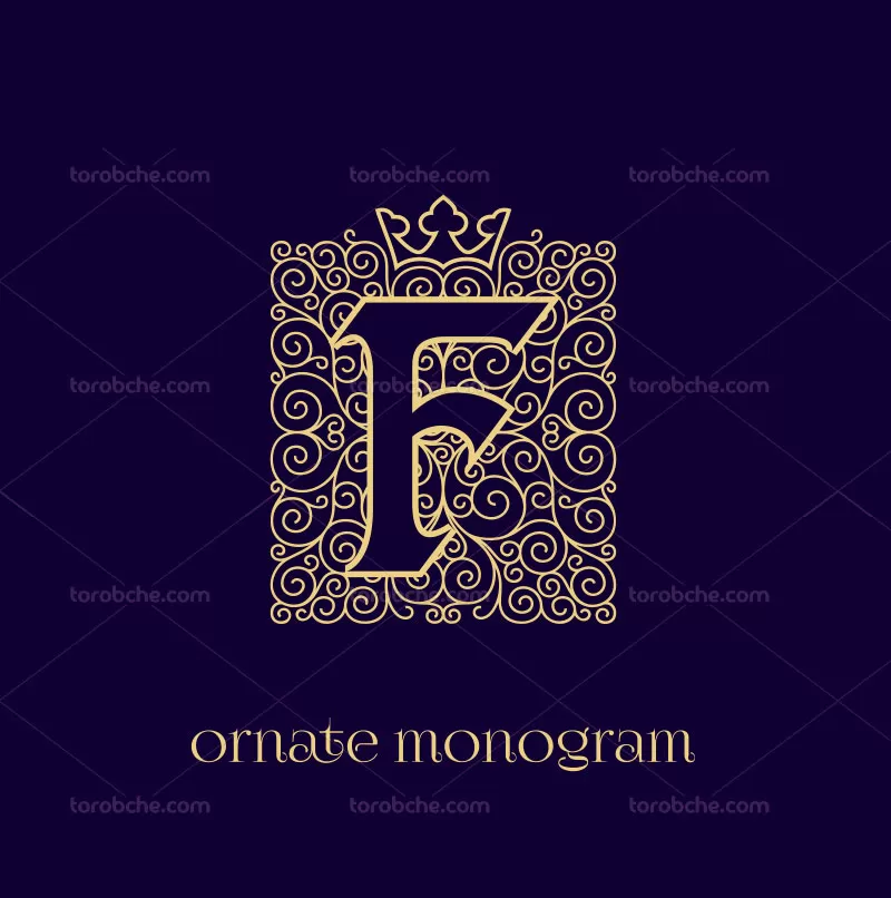 فایل وکتور لوگو حرف F | گرافیک با طعم تربچه