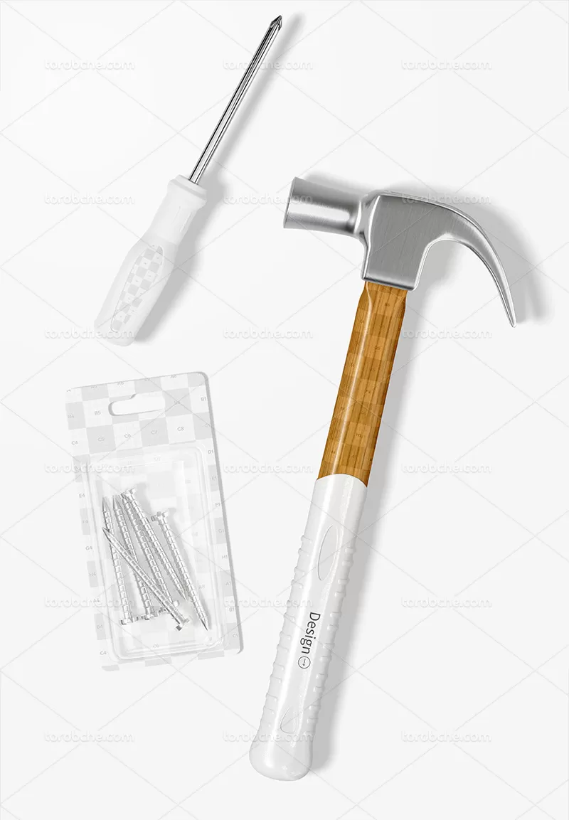 موکاپ چکش لایه باز