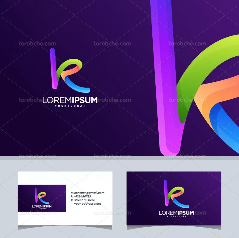 فایل وکتور لوگوی حرف k با کیفیت