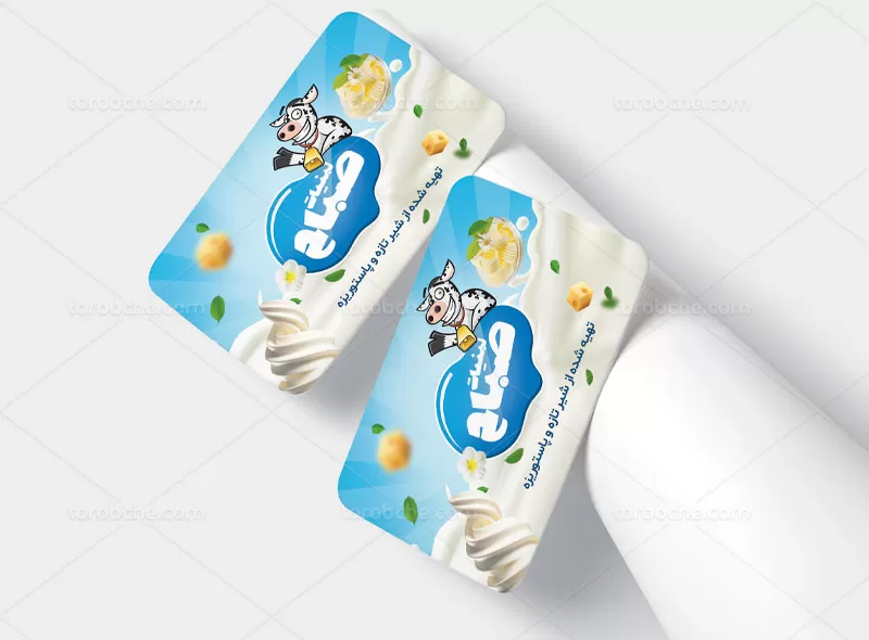 کارت ویزیت لبنیات