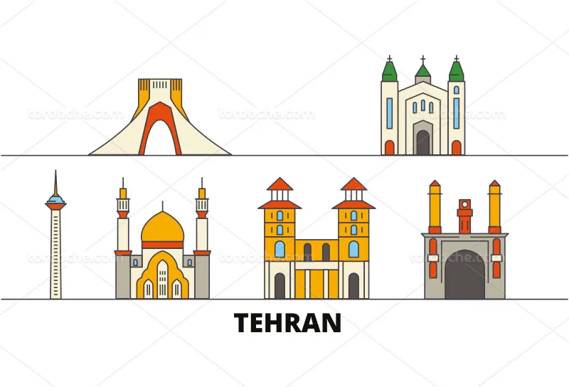 وکتور بناهای تاریخی