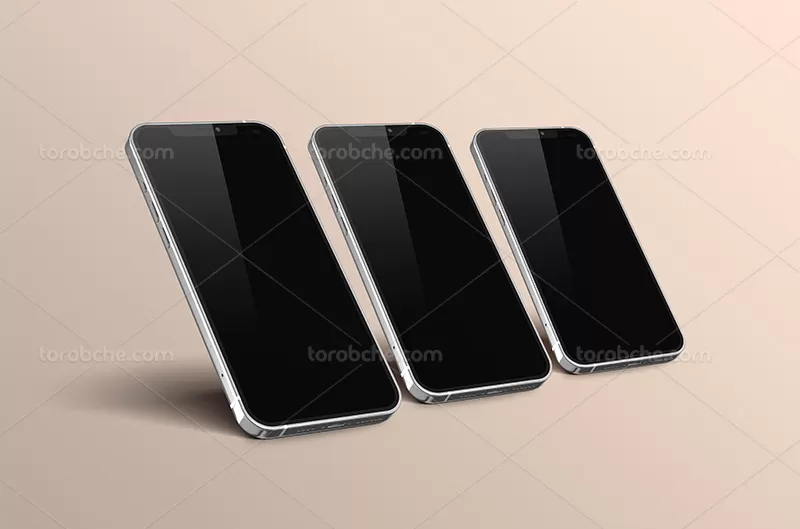 فایل موکاپ لایه باز تلفن همراه
