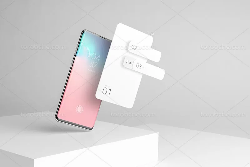 موکاپ موبایل لایه باز PSD