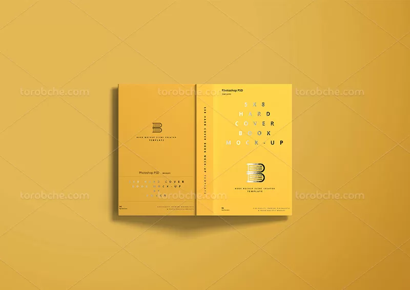فایل موکاپ جلد کتاب PSD