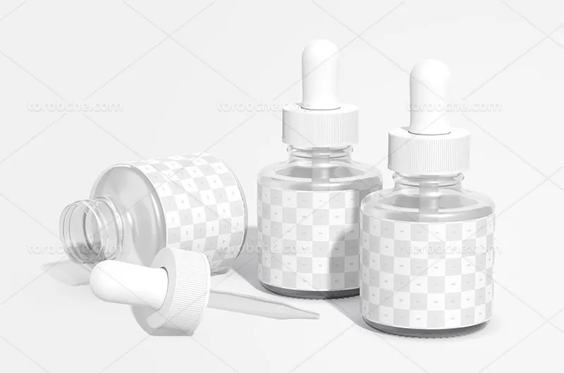 فایل موکاپ قطره چکان لایه باز