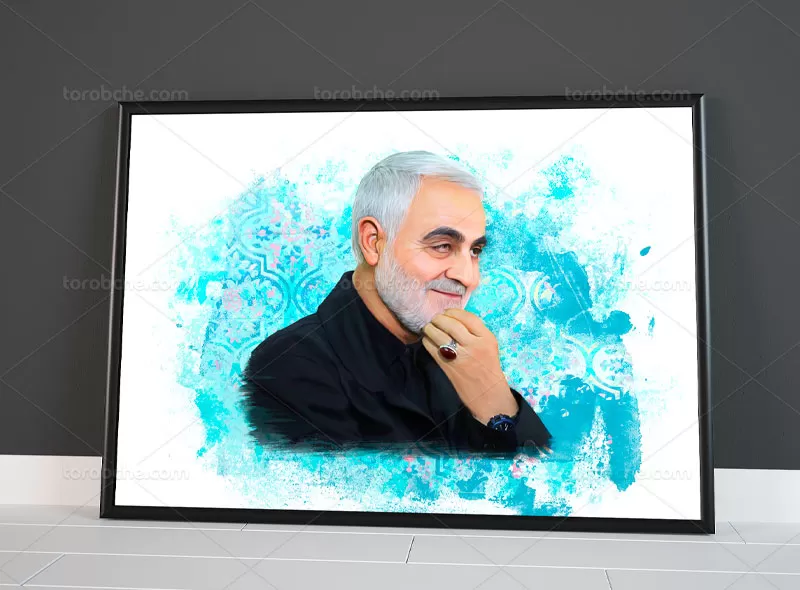 نقاشی سردار سلیمانی